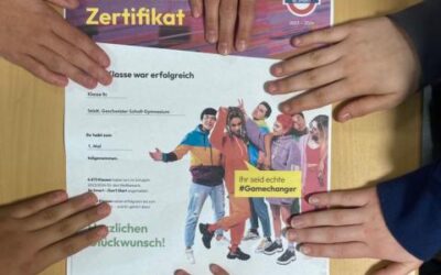 8c erfolgreich bei „Be Smart – Don´t Start“